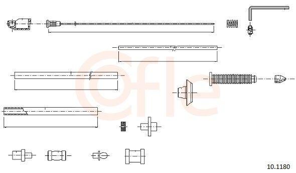 Compre 3001014 Beca Cables Cabo/pedal de gás (de acelerador)