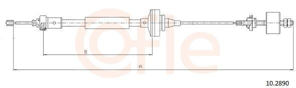 Cabo de embraiagem Beca Cables 2001317 preço, a partir de 24,86 USD