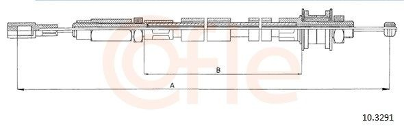 Cabo de embraiagem Volkswagen LT 40-55 I 