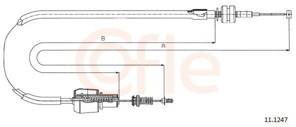 Cabo/pedal de gás (de acelerador) Opel Astra preço, a partir de 8,25 USD