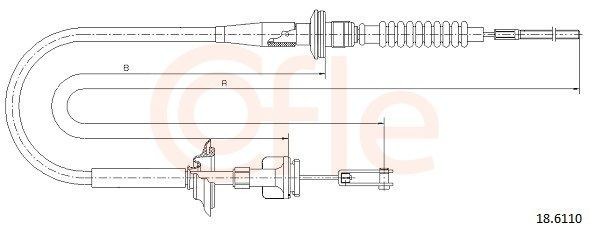 Cabo de embraiagem Suzuki Ignis II FH