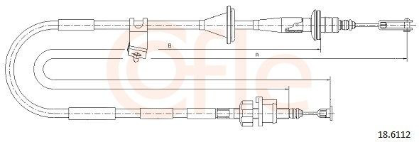 Compre 2002143 Beca Cables Cabo de embraiagem