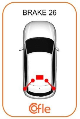 Acionamento elétrico do freio de estacionamento Cofle 1EBW005 preço, a partir de 135,60 USD