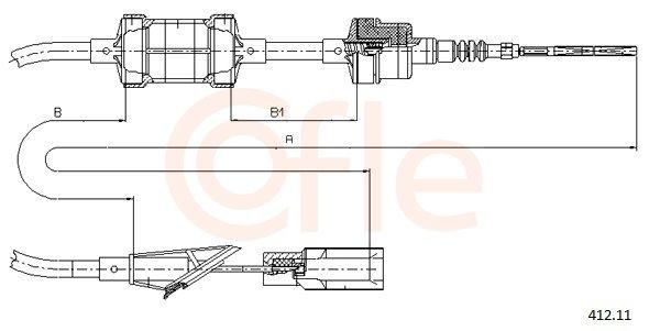 Cabo de embraiagem Fiat Punto preço, a partir de 17,73 USD