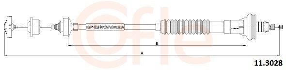 Compre 2001007 Beca Cables Cabo de embraiagem