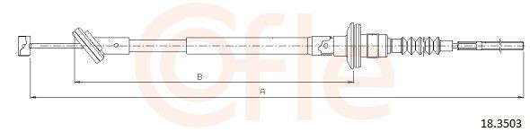 Compre Cabo de embraiagem Chevrolet Spark (Matiz) 