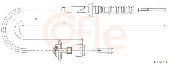  Cabo de embraiagem Suzuki Ignis II hatchback (FH) (2003 - 2026) II