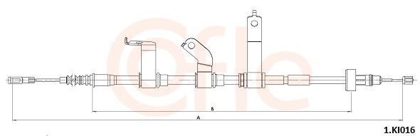 Cabo do freio de estacionamento traseiro esquerdo Hyundai Accent preço, a partir de 29,66 USD