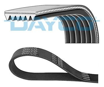 6PK2550 Dayco Correia dos conjuntos de transmissão