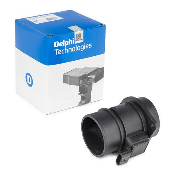 Sensor de fluxo (consumo) de ar, medidor de consumo M.A.F. - (Mass Airflow) AF1036712B1 Delphi