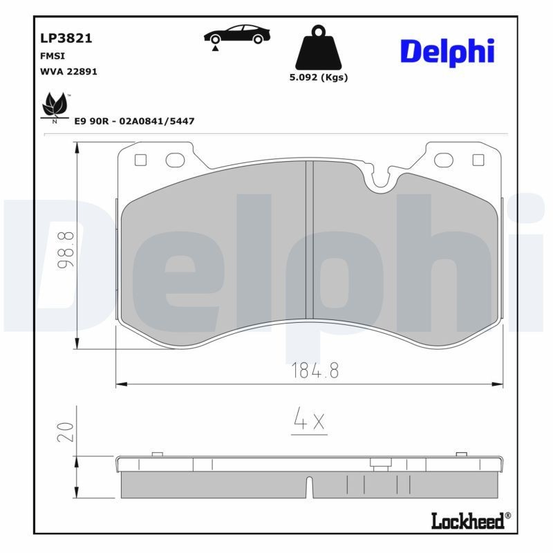 Compre 34107884975 BMW Sapatas do freio dianteiras de disco
