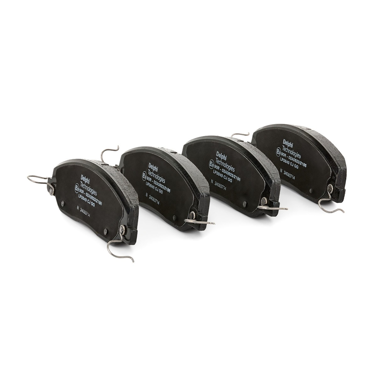  Sapatas do freio dianteiras de disco Ford Mustang coupé (2005 - 2014) 