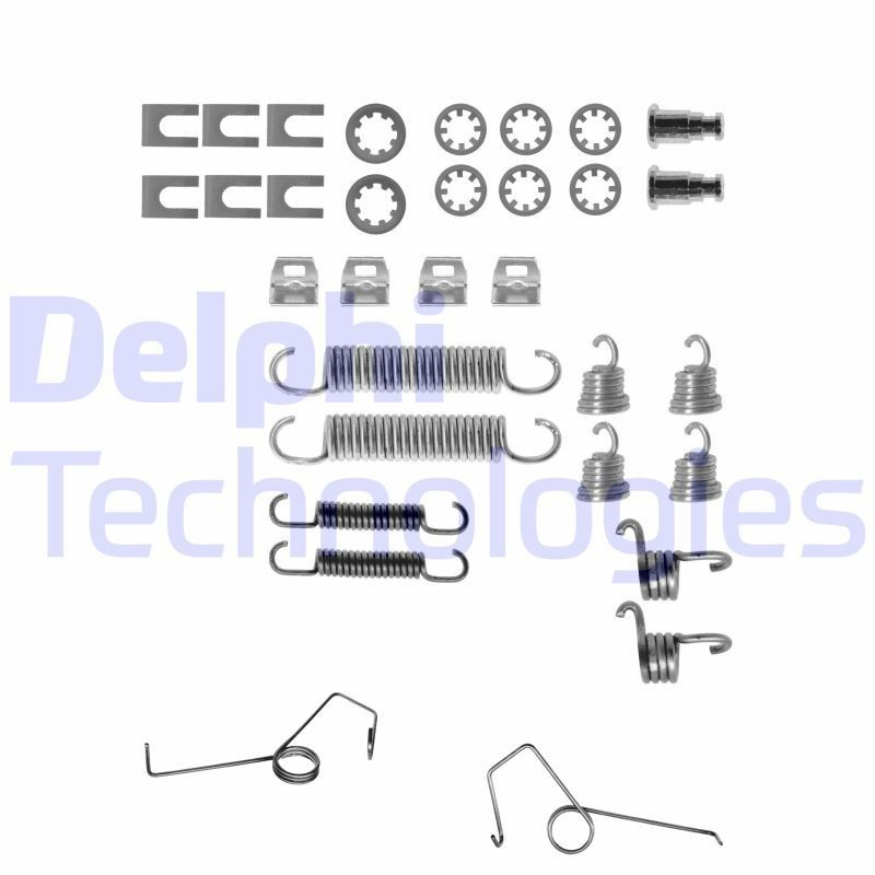 Kit de montagem das sapatas traseiras de tambor para Renault Trafic I TXX