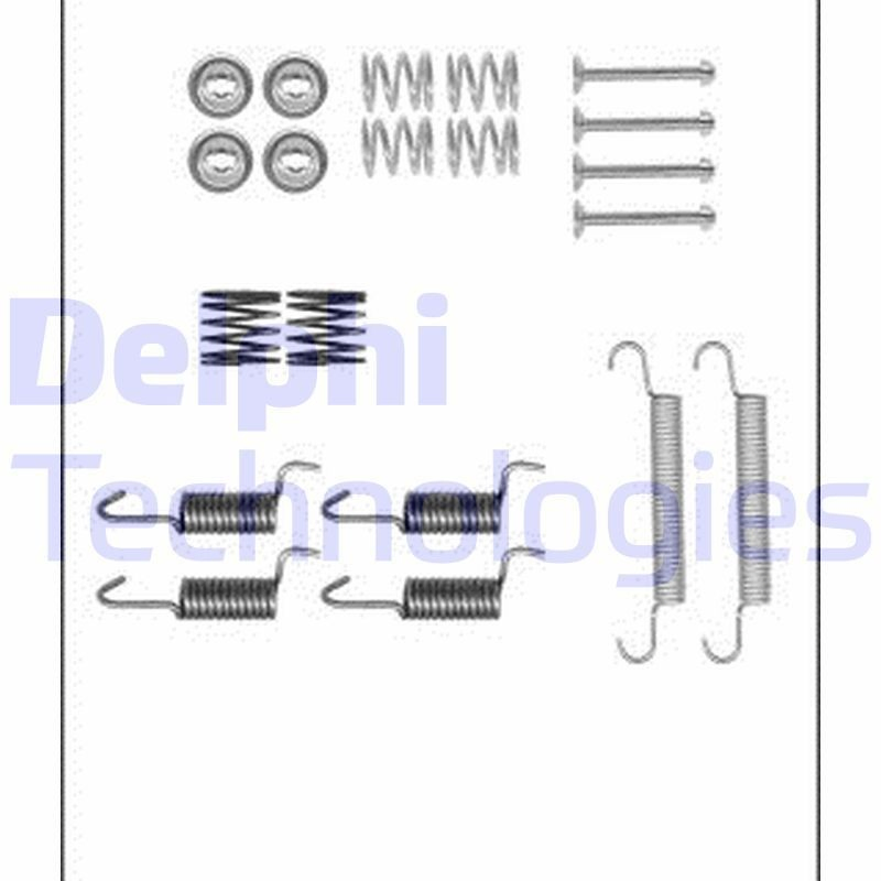 Compre Kit de montagem das sapatas traseiras de tambor Hyundai Getz 