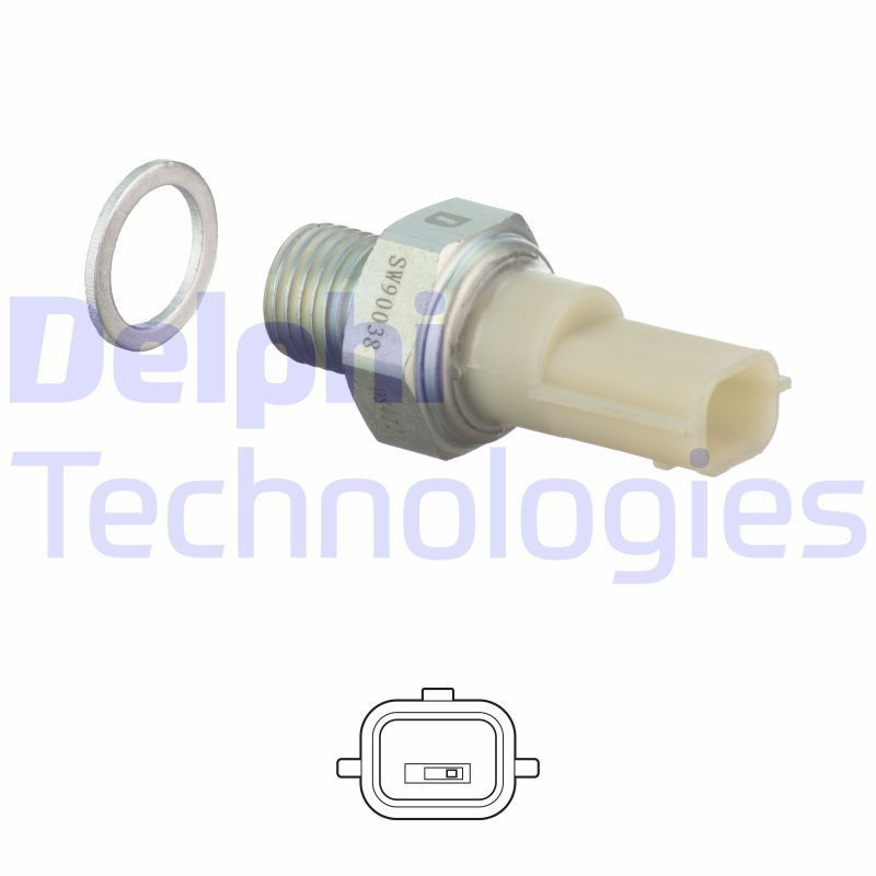 Sensor de pressão de óleo SW90038 Delphi