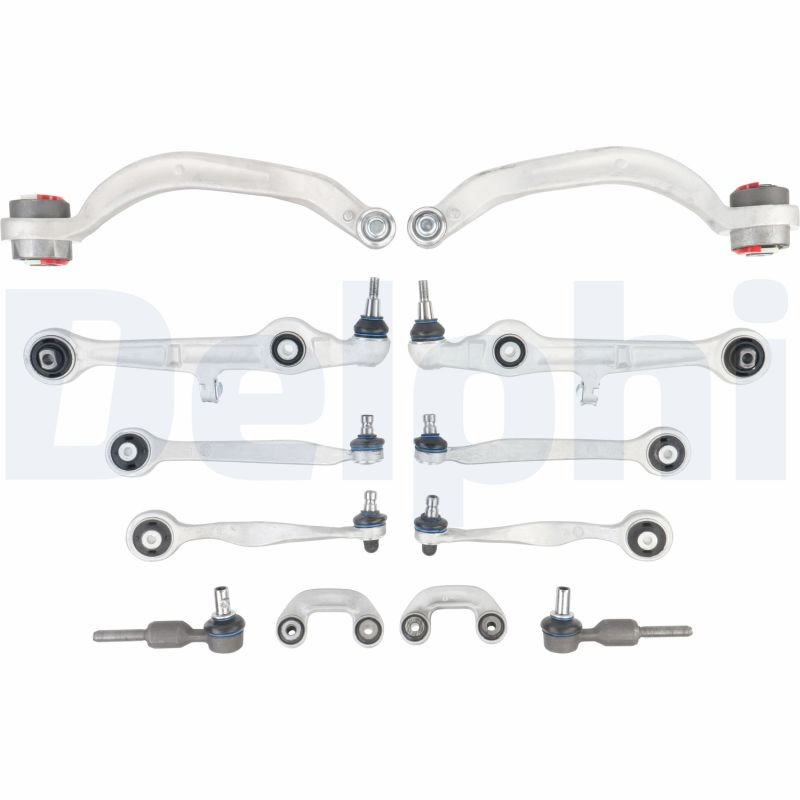 Kit de braços oscilantes de suspensão dianteira TC1500KIT Delphi