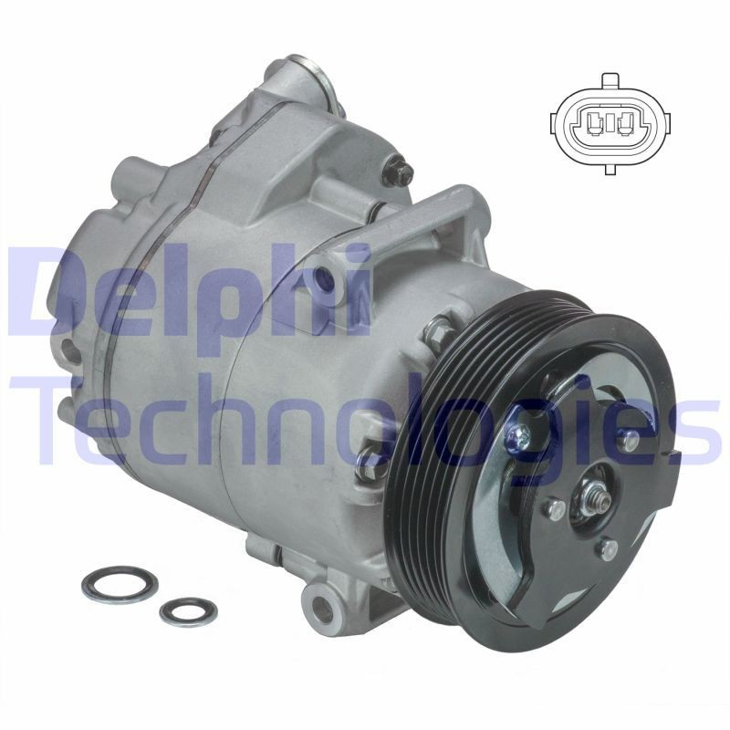 TSP0155967 Delphi Compressor de aparelho de ar condicionado