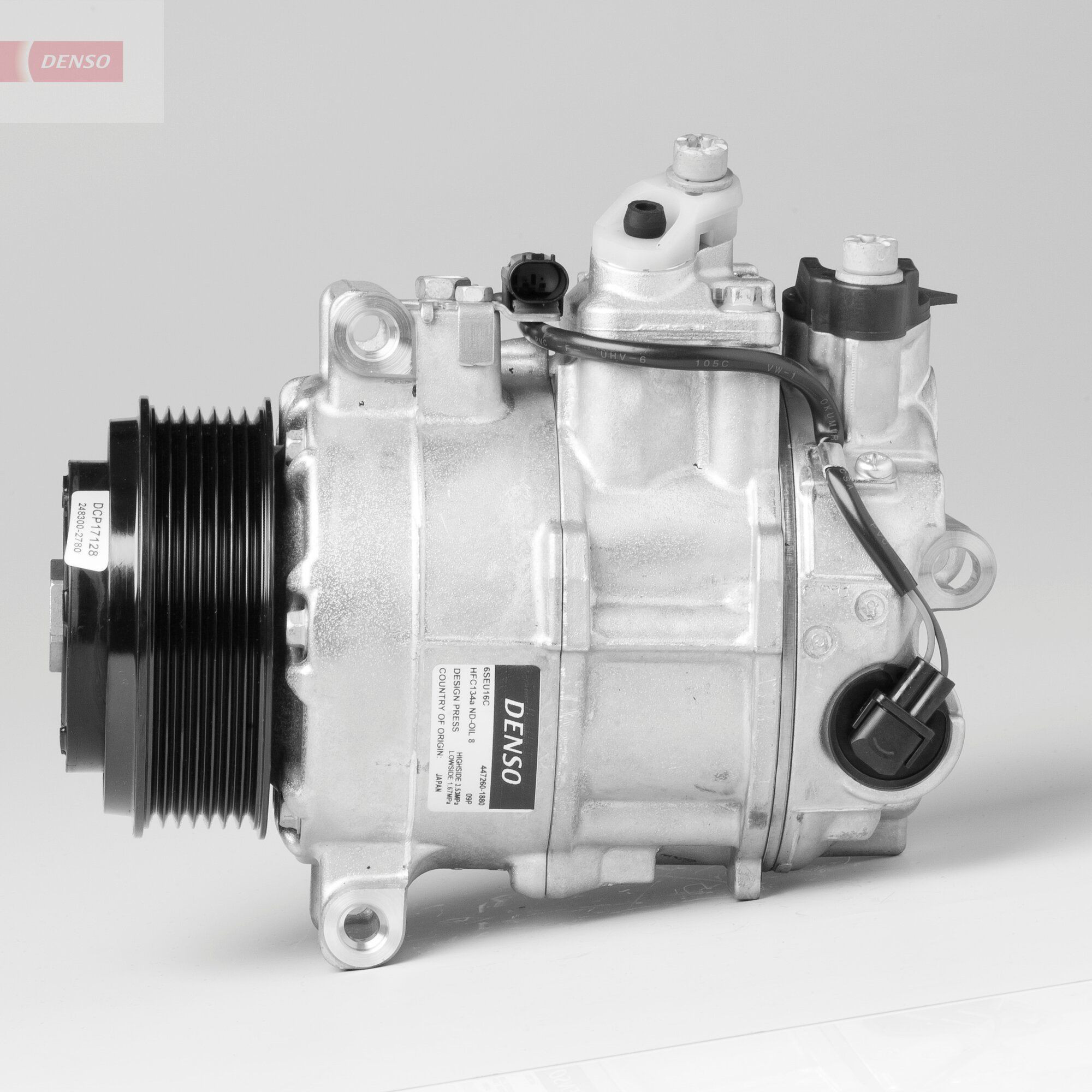 DCP17128 Denso Compressor de aparelho de ar condicionado