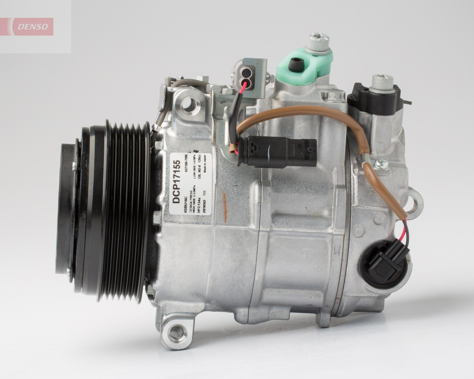 Compressor de aparelho de ar condicionado DCP17155 Denso