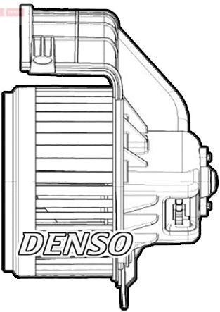 Motor de ventilador de forno (de aquecedor de salão) DEA23019 Denso