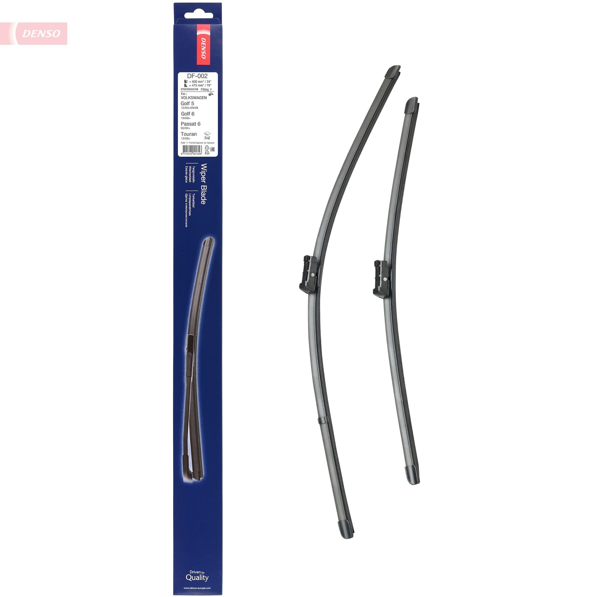 Limpa-pára-brisas do pára-brisas, kit de 2 un. Denso DF002 preço, a partir de 41,07 USD