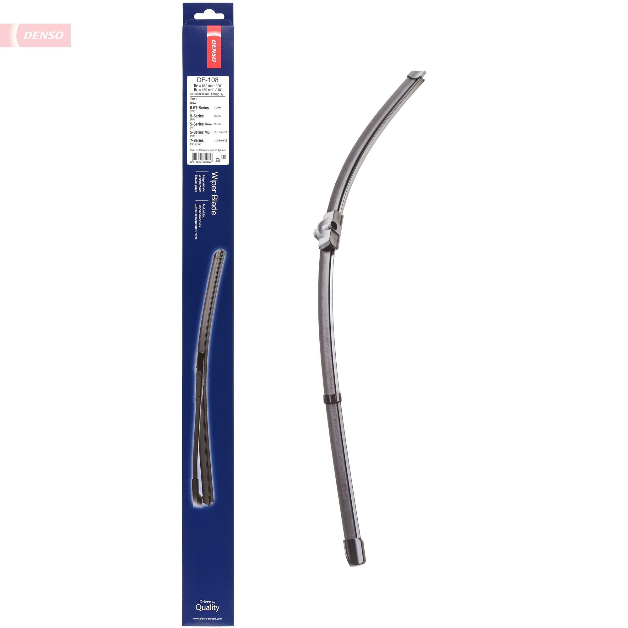 Compre DF108 Denso Limpa-pára-brisas do pára-brisas, kit de 2 un.