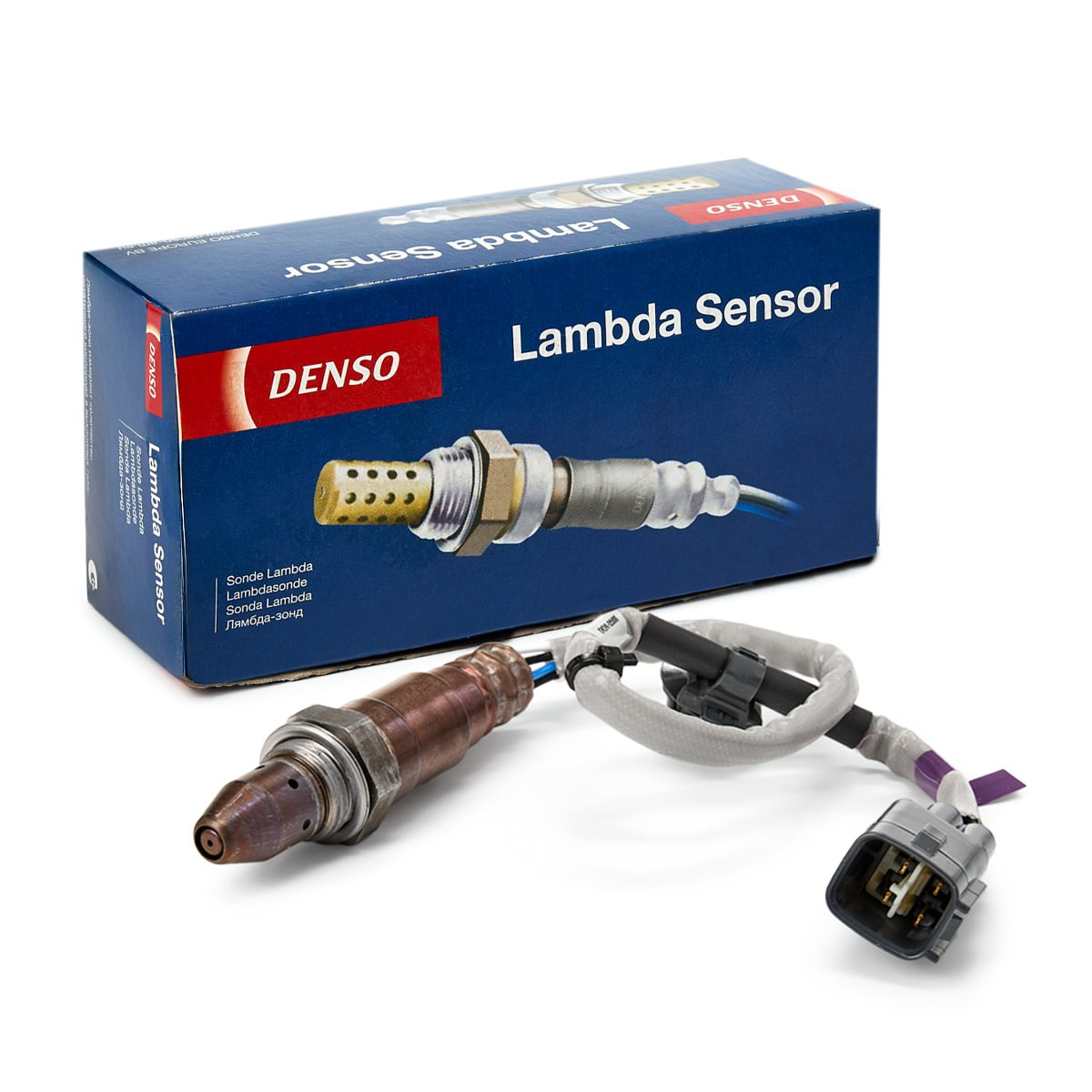 Sonda lambda, sensor de oxigênio até o catalisador DOX0566 Denso