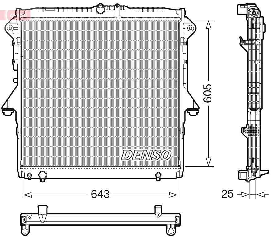 Radiador de esfriamento de motor Ford AB398005AD preço, a partir de 152,81 USD