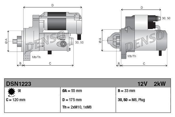 Motor de arranco para Lexus LS  UCF30