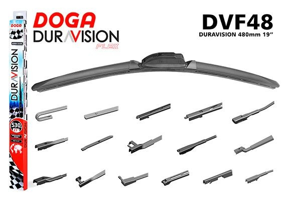 DVF48 Doga Limpa-pára-brisas de vidro traseiro