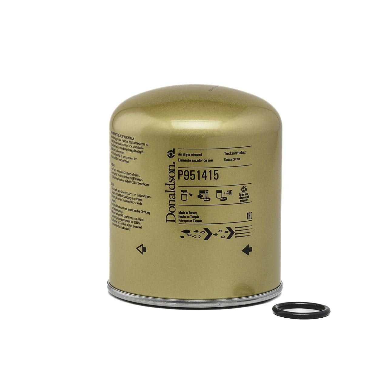 Filtro de secador de ar (separador de umidade e óleo) (TRUCK) Donaldson P951415 preço, a partir de 45,38 USD