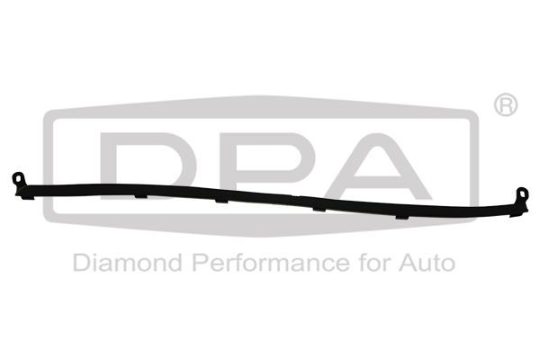 88070039502 Diamond/DPA Spoiler do pára-choque dianteiro
