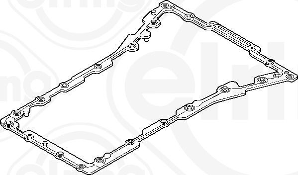 Vedante de panela de cárter do motor LVF100380 Rover