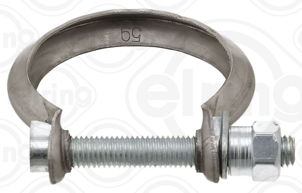 Braçadeira de silenciador dianteira 927210 Elring