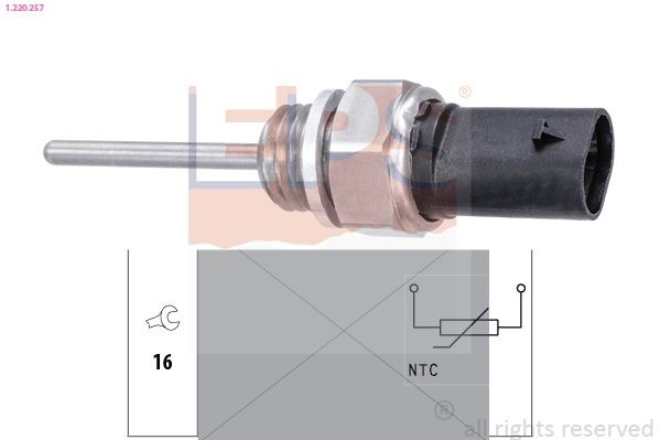  Sensor de temperatura da mistura de ar Skoda Octavia III A7 carrinha (5E5, 5E6) (2012 - 2020) III A7