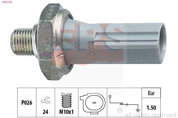 1800176 EPS Sensor de pressão de óleo