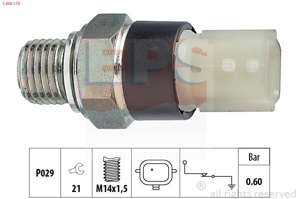 Sensor de pressão de óleo para Renault Scenic GRAND III JZ0, JZ1