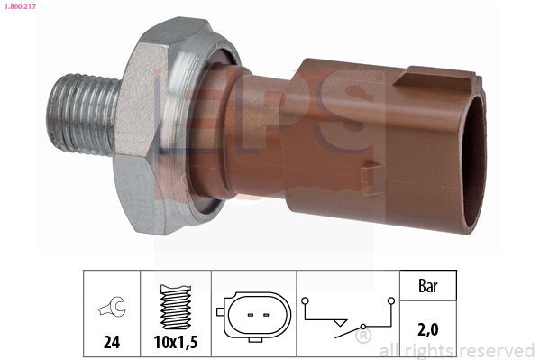 1800217 EPS Sensor de pressão de óleo