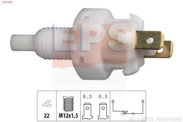 1810004 EPS Sensor de ativação do sinal de parada