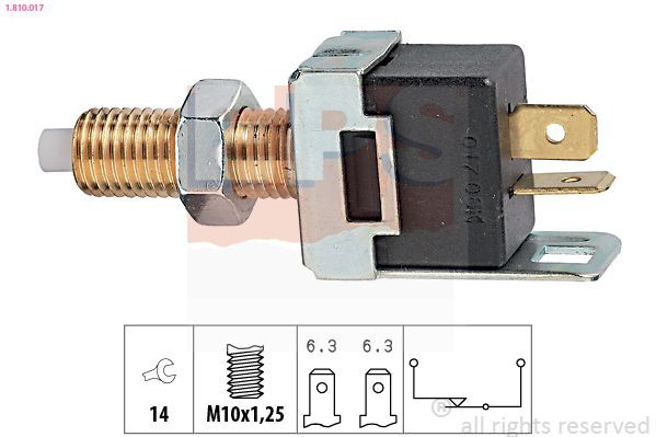 1810017 EPS Sensor de ativação do sinal de parada