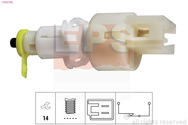 1810108 EPS Sensor de ativação do sinal de parada