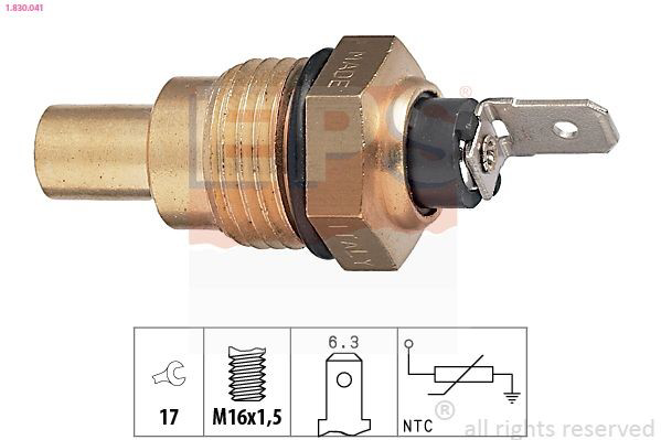 Sensor de temperatura do fluido de esfriamento Hyundai/Kia 9465011110