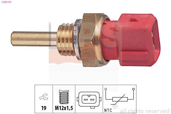 Sensor de temperatura do fluido de esfriamento Nissan Patrol preço, a partir de 4,17 USD