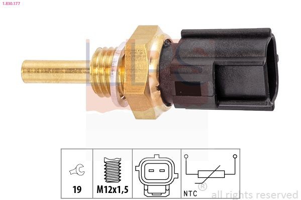 1830177 EPS Sensor de temperatura do fluido de esfriamento