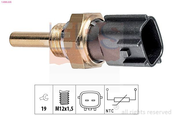 1830225 EPS Sensor de temperatura do fluido de esfriamento