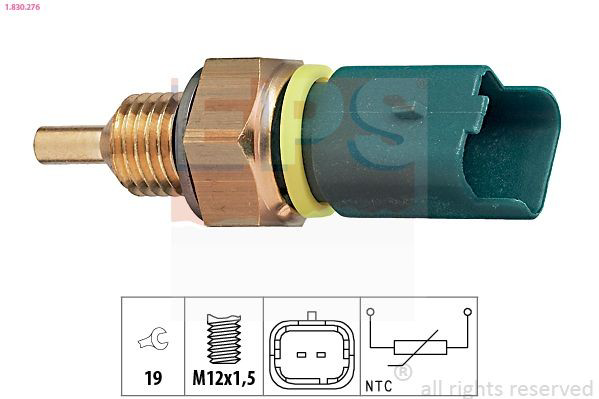 1830276 EPS Sensor de temperatura do fluido de esfriamento