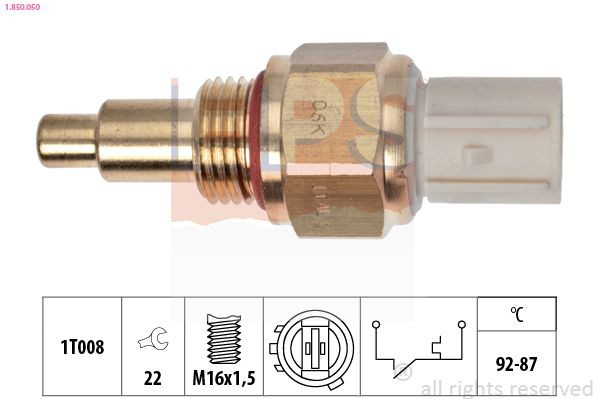 Compre Sensor de temperatura do fluido de esfriamento (de ativação de ventilador do radiador) Honda Accord 3