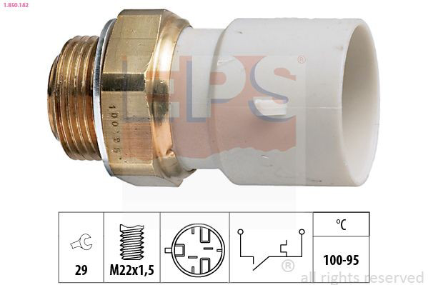 Sensor de temperatura do fluido de esfriamento (de ativação de ventilador do radiador) 90449435 General Motors