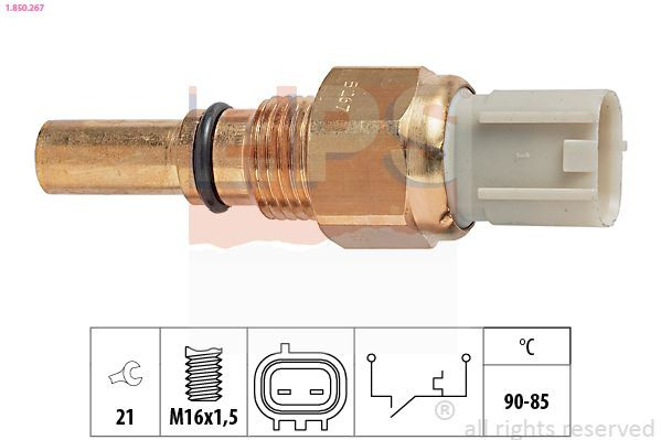 KR223 Sankei Sensor de temperatura do fluido de esfriamento (de ativação de ventilador do radiador)