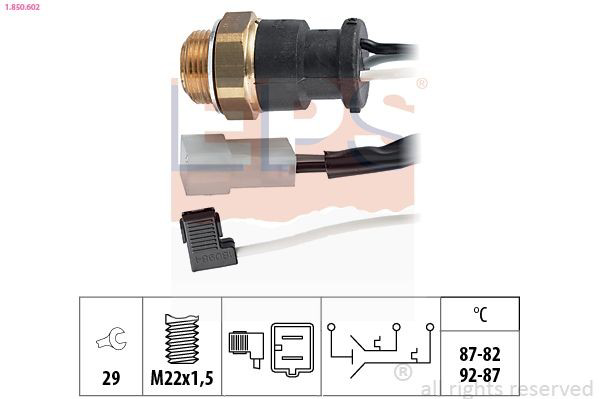 Sensor de temperatura do fluido de esfriamento (de ativação de ventilador do radiador) FAE 38270 preço, a partir de 23,02 USD